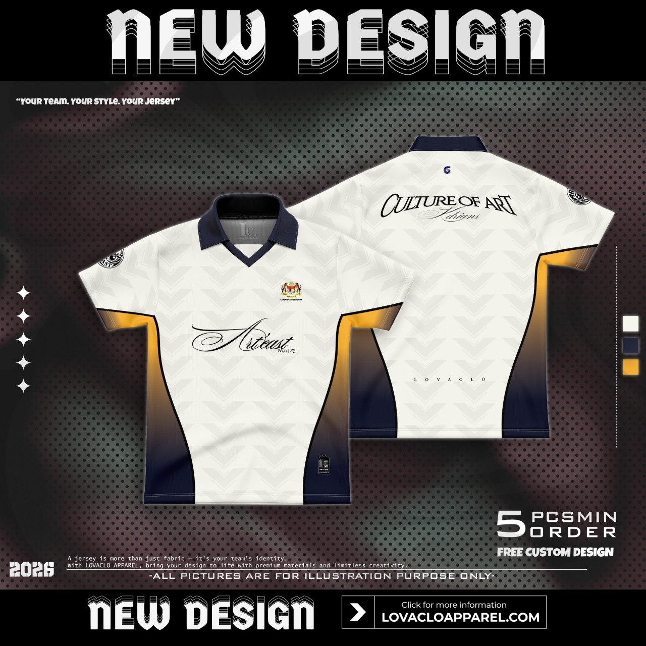 Executive Core jersey design