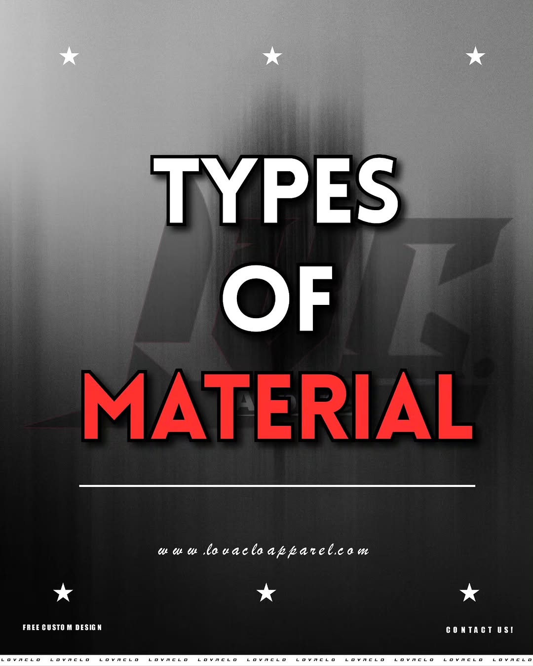 Types of Material